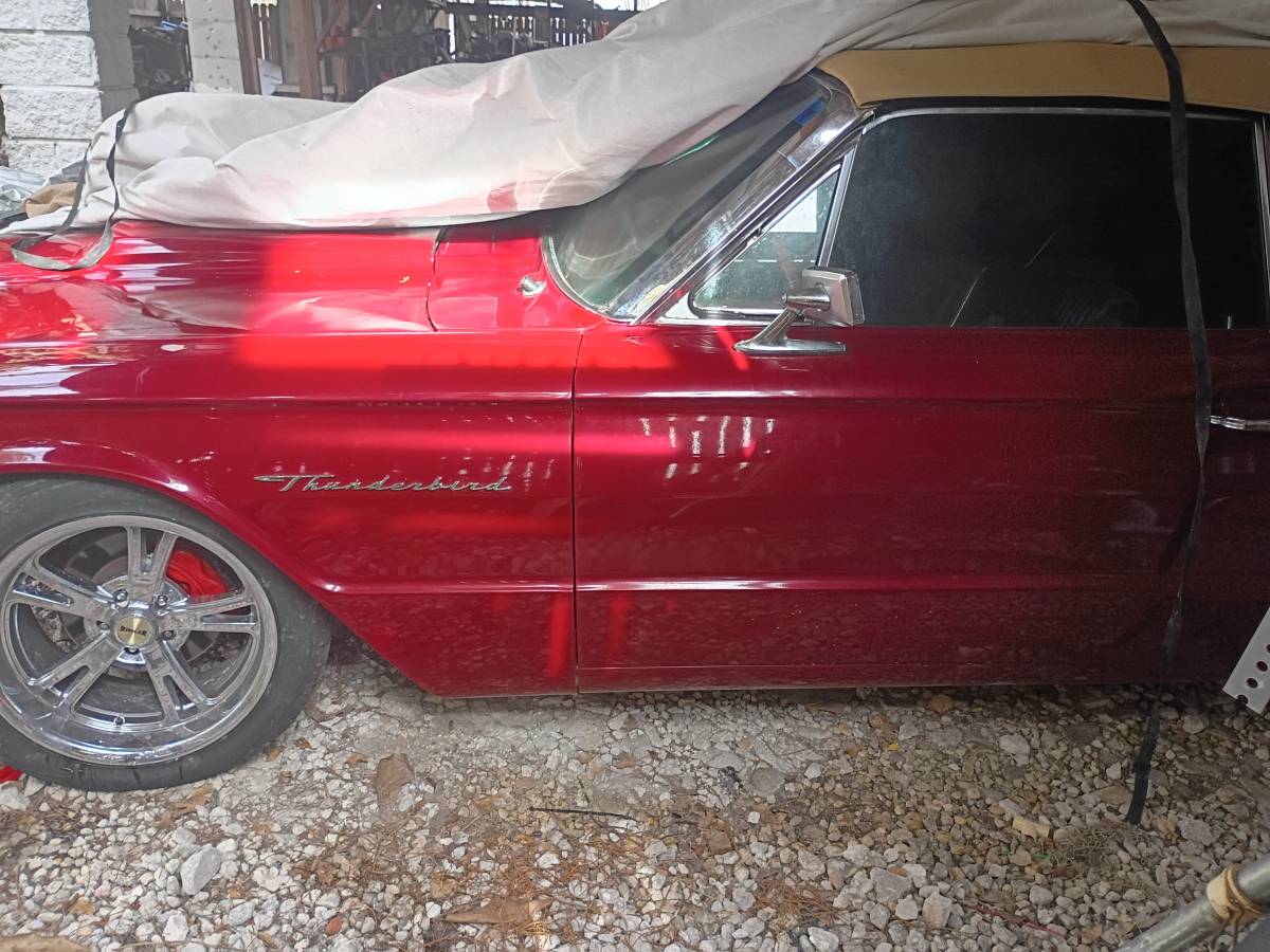 Ford-thunderbird-convertible-1964-red-2