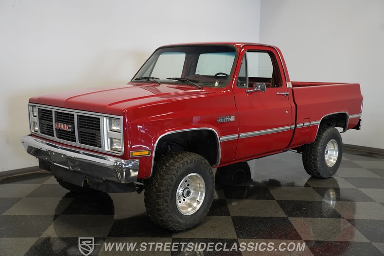 Gmc-Sierra-1985-Red-Burgundy-17