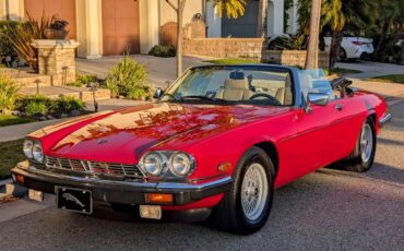 Jaguar-Xjs-1989-Red-Tan-4