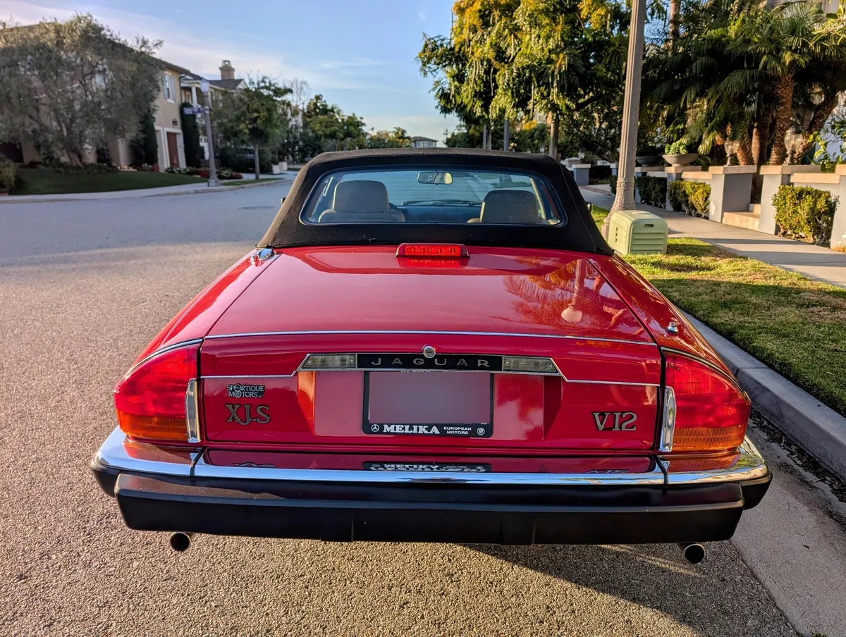 Jaguar-Xjs-1989-Red-Tan-8