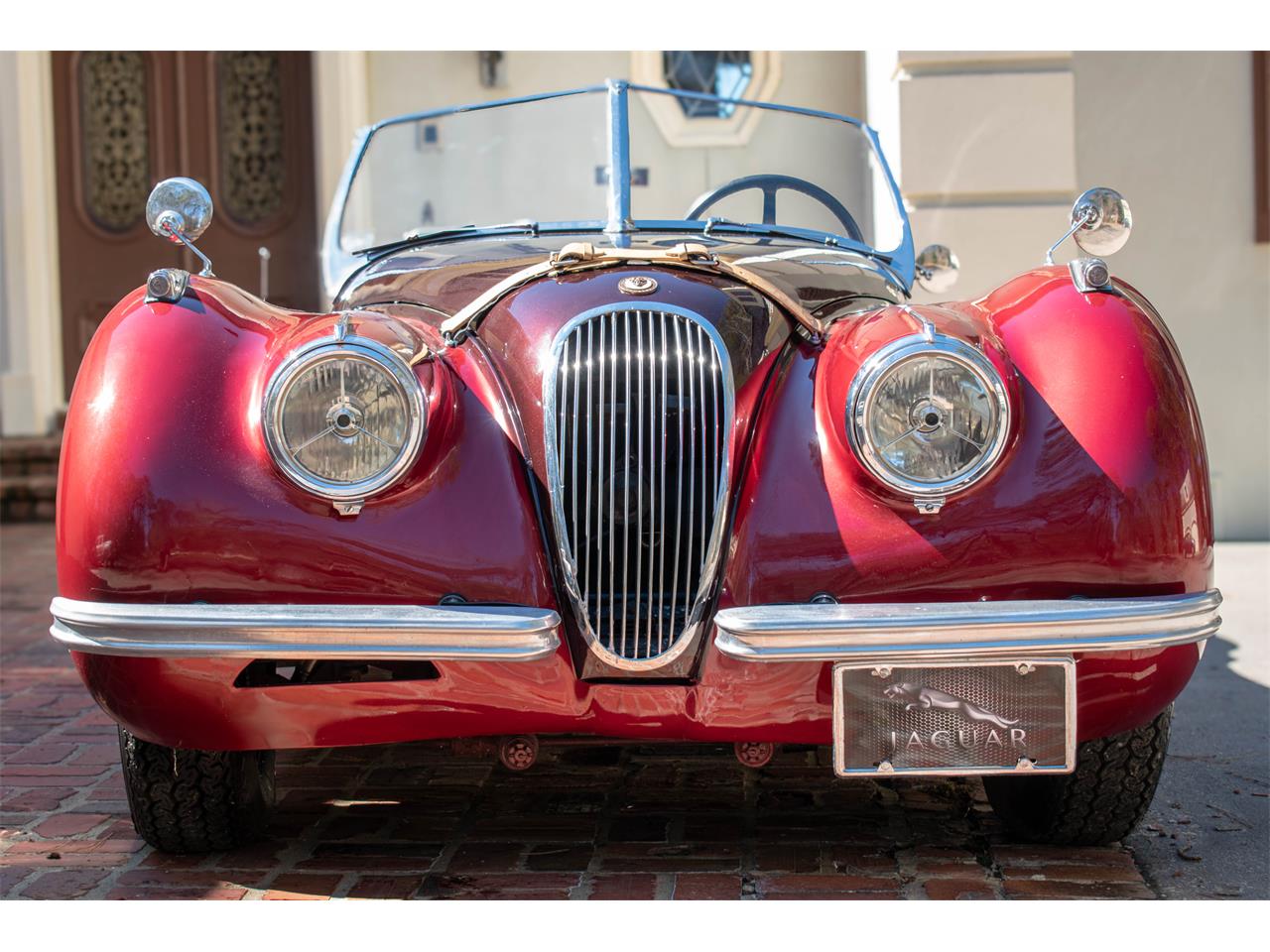 Jaguar-Xk120-1952-Dusty-Rose-Metallic-Tan-10