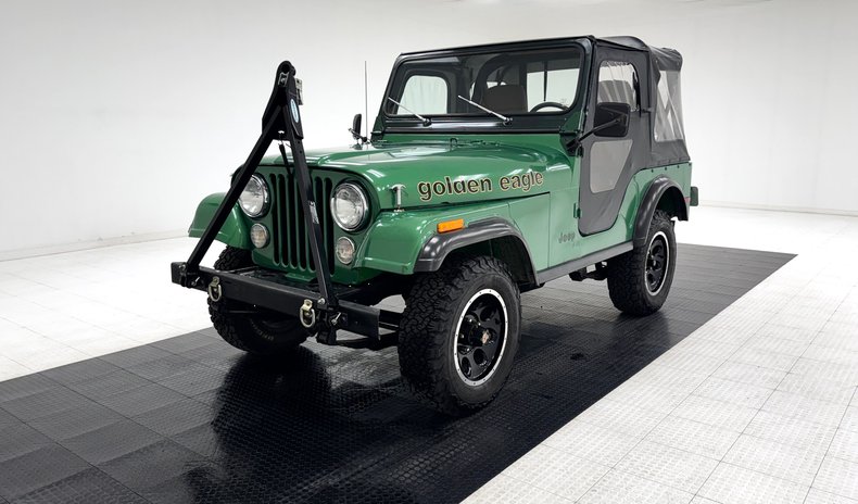 Jeep-Cj5-1978-Green-Metallic-Tan-4