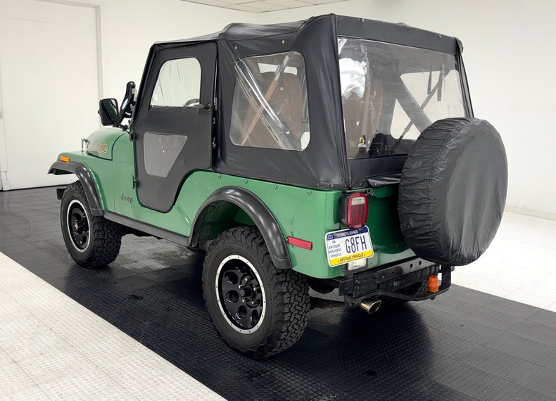 Jeep-Cj5-1978-Green-Metallic-Tan-5