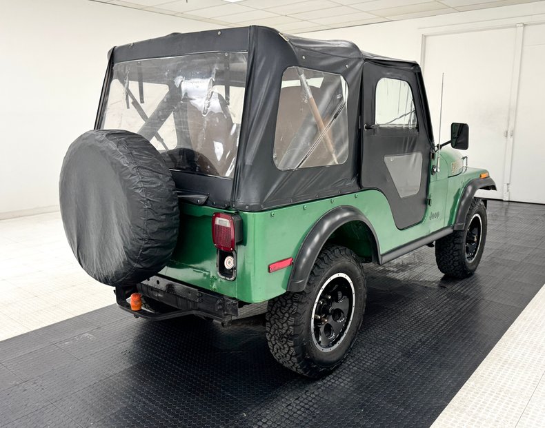 Jeep-Cj5-1978-Green-Metallic-Tan-7