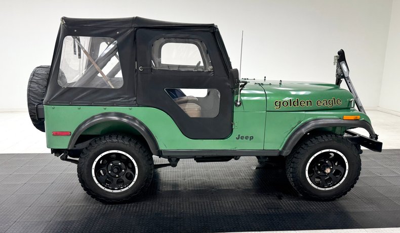 Jeep-Cj5-1978-Green-Metallic-Tan-8