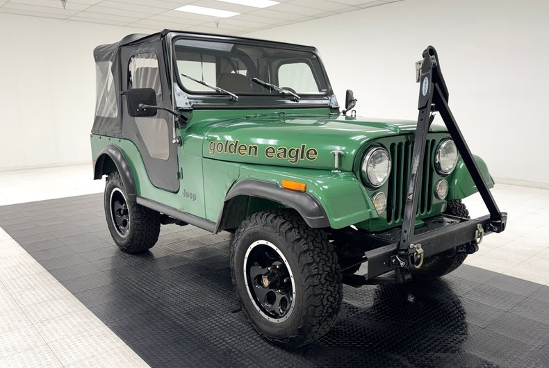 Jeep-Cj5-1978-Green-Metallic-Tan-9
