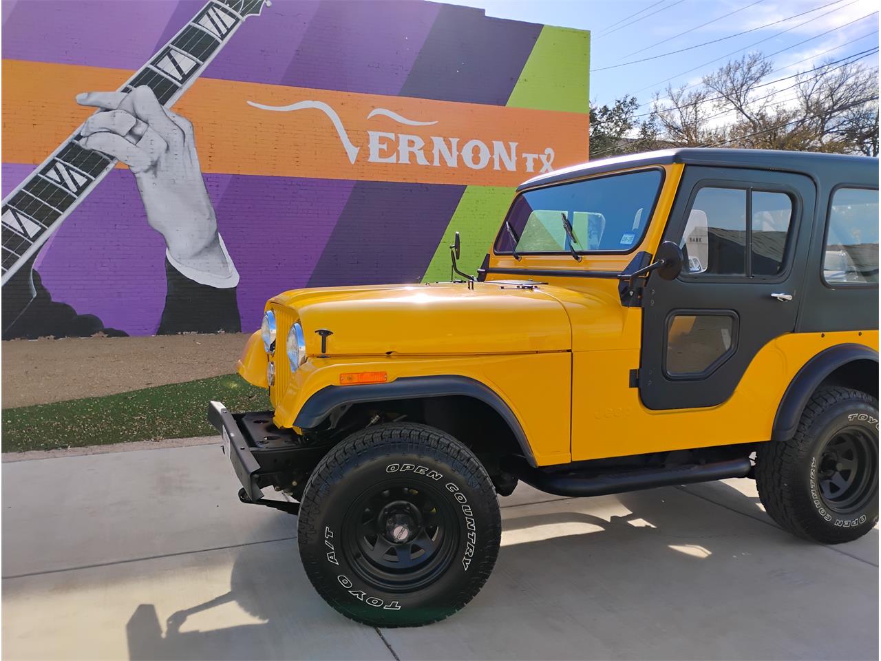 Jeep-Cj5-1978-Yellow-Black-10