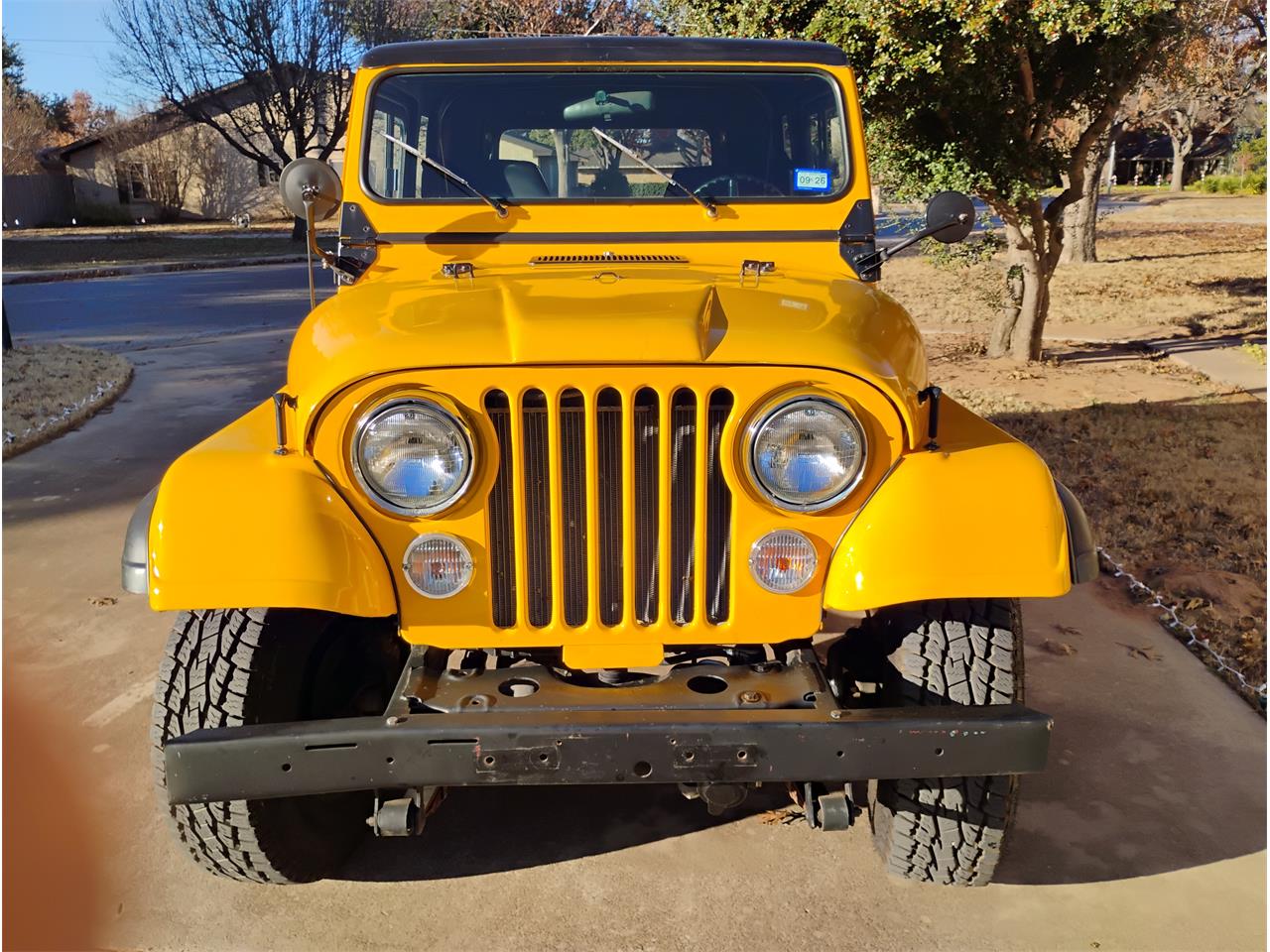 Jeep-Cj5-1978-Yellow-Black-13