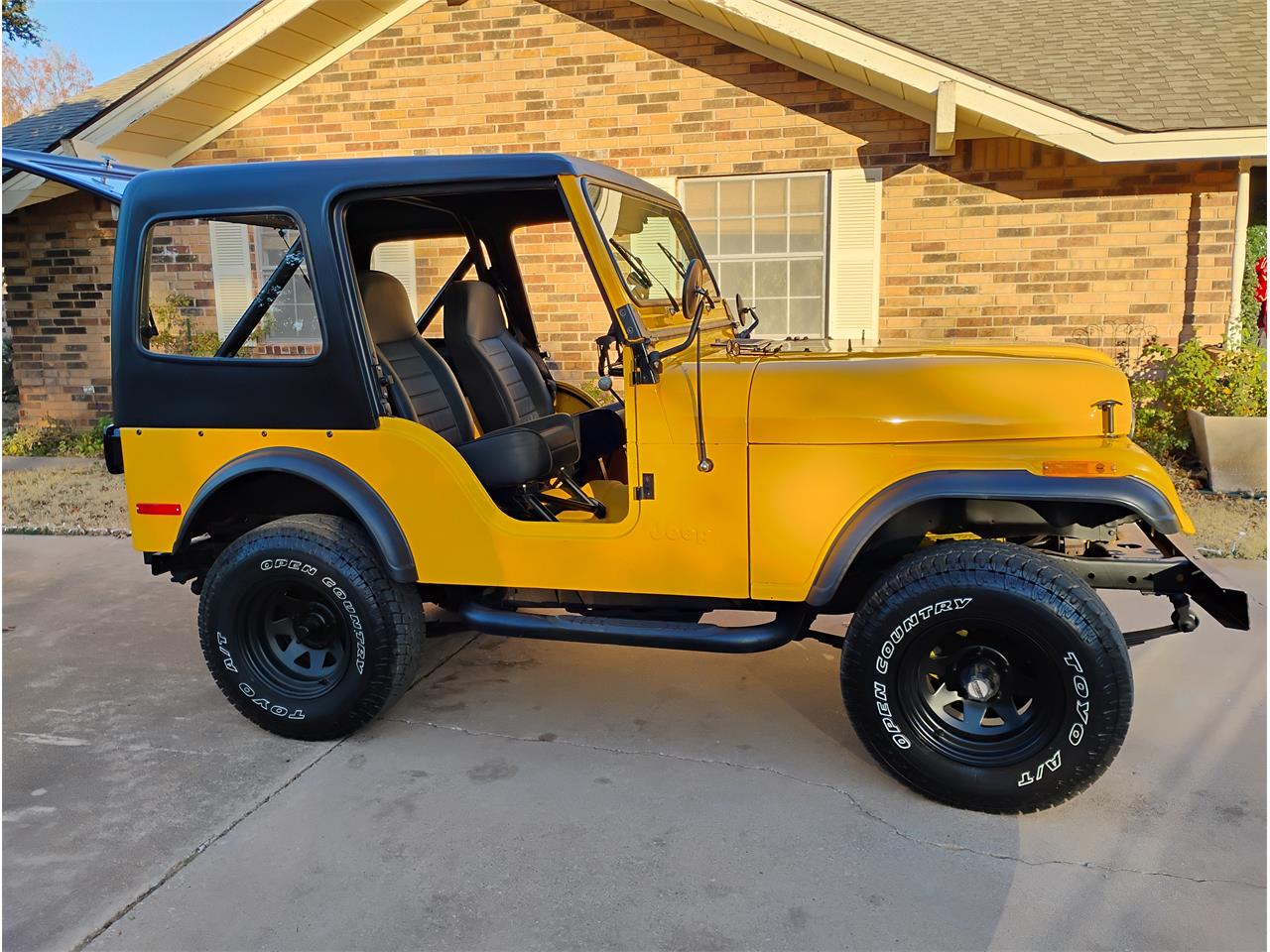 Jeep-Cj5-1978-Yellow-Black-16