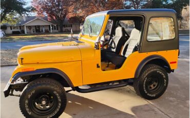 Jeep-Cj5-1978-Yellow-Black