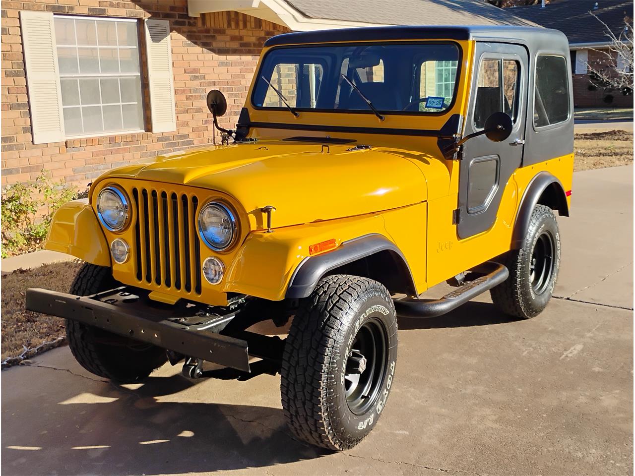 Jeep-Cj5-1978-Yellow-Black-7