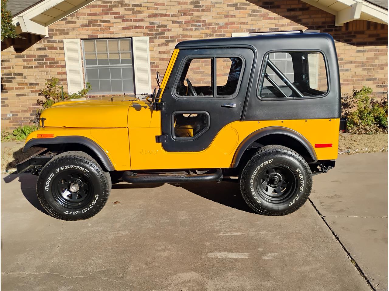 Jeep-Cj5-1978-Yellow-Black-9