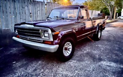 Jeep J10 1981 Standard Cab Pickup