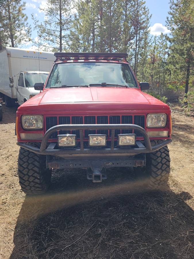 Jeep-cherokee-1993-red-1