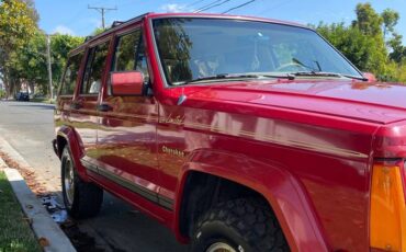 Jeep-cherokee-limited-1990-red-1