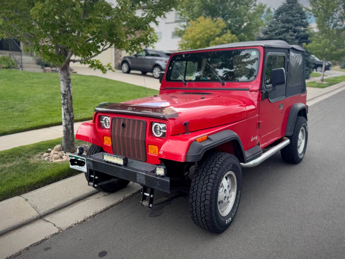 Jeep-wrangler-1995-red