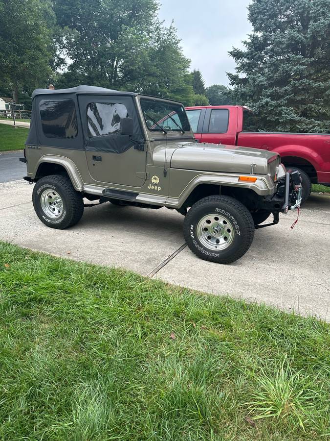 Jeep-wrangler-sahara-1991-brown-2