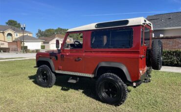 Land-rover-Defender-1989-Burgundy-BlackGray-2