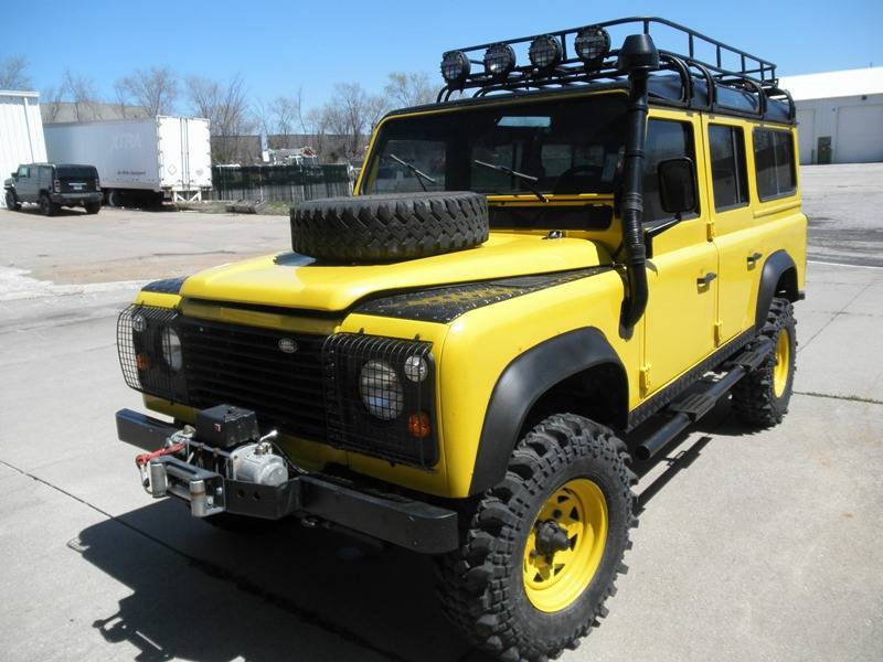 Landrover-defender-1993-yellow-2