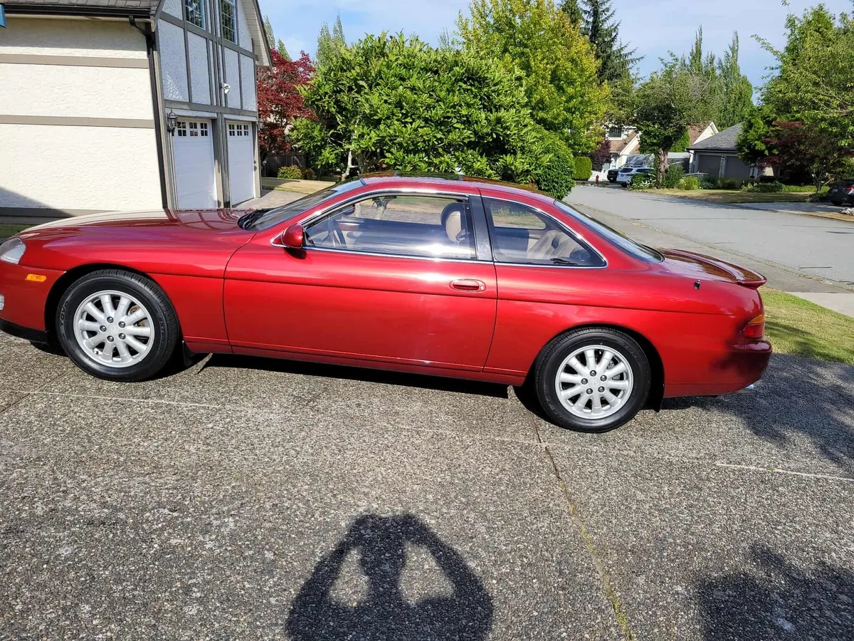Lexus-Sc-1992-Red-Tan