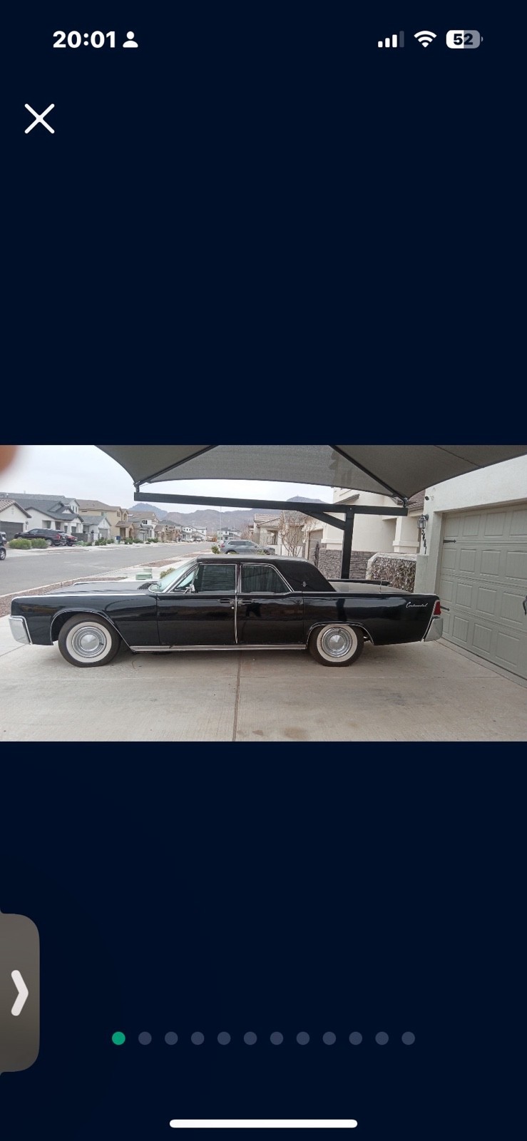 Lincoln Continental 1962 Sedan