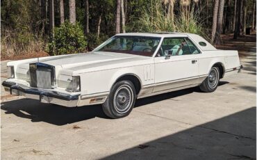 Lincoln-Continental-mark-v-1979-White-White