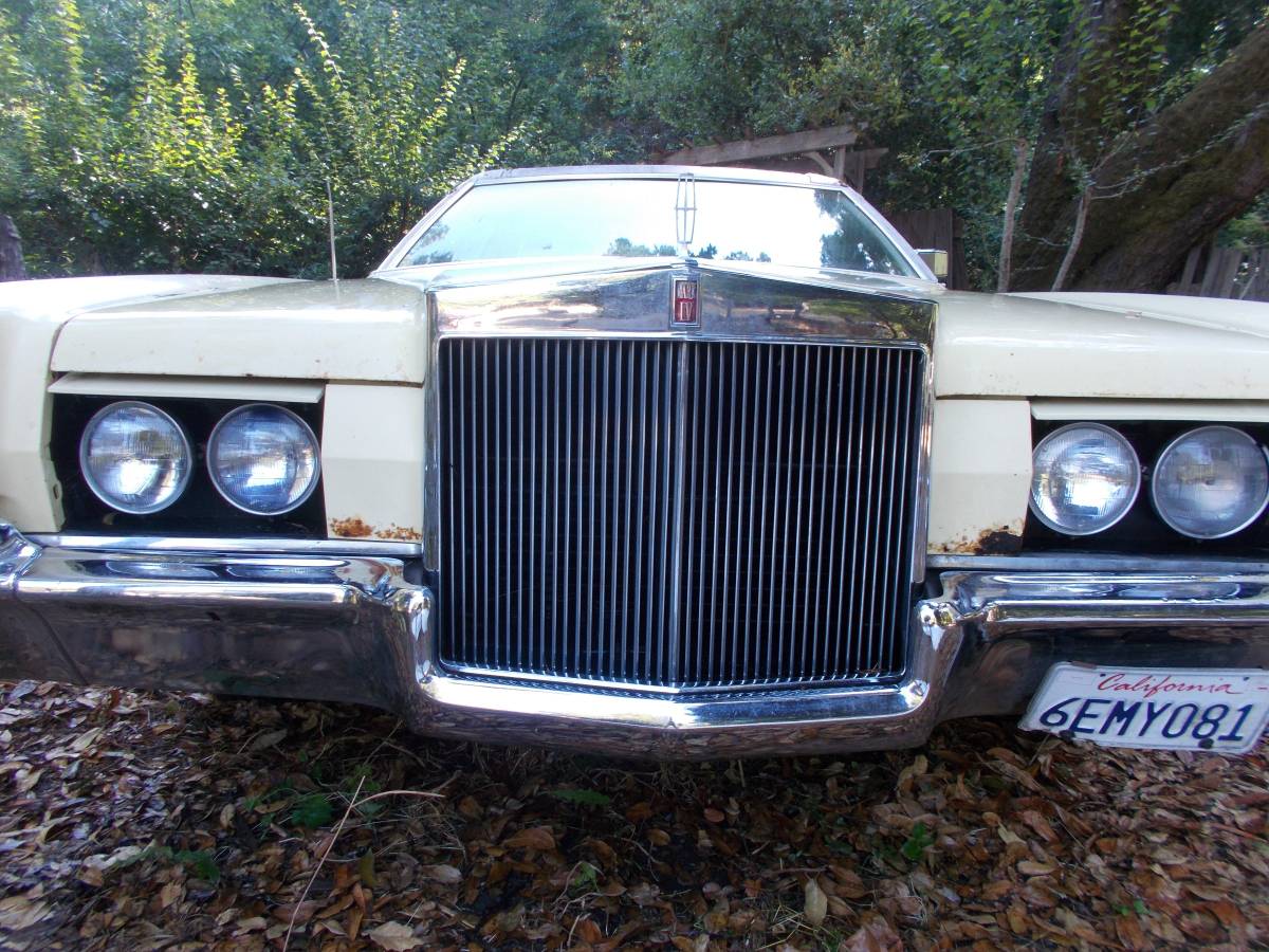 Lincoln-continental-mark-1v-1972-yellow