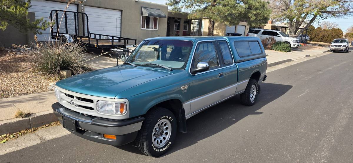 Mazda-b4000-1994-green