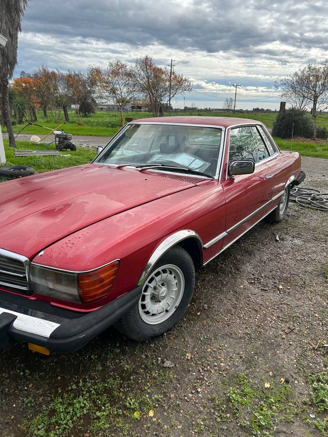 Mercedes-450slc-1977-red