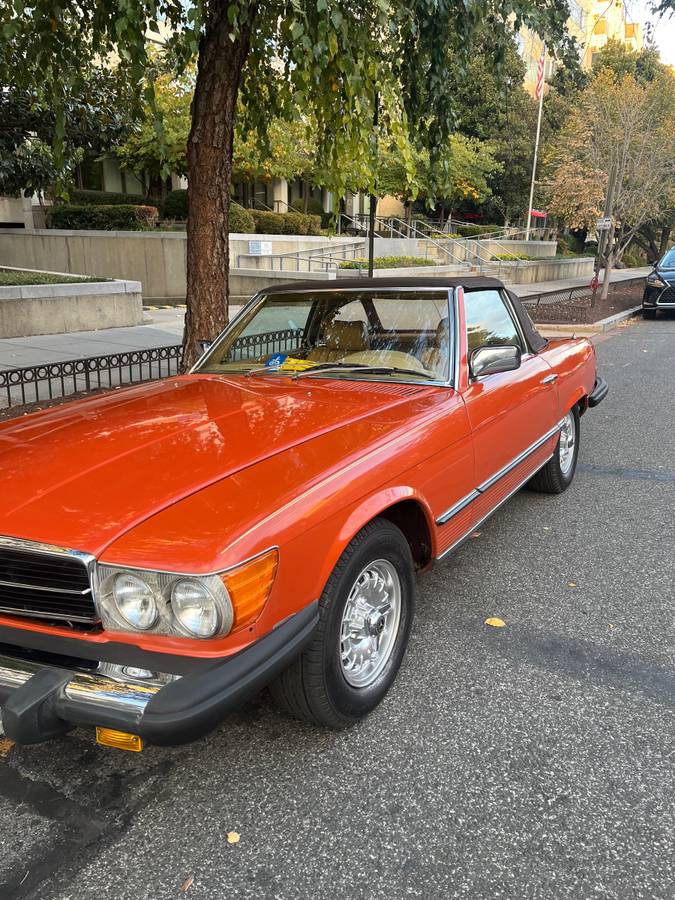 Mercedes-benz-1982-orange