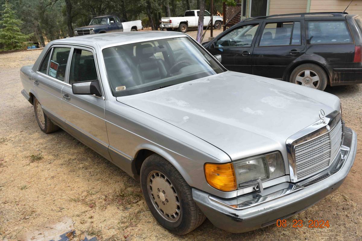 Mercedes-benz-350-sdl-diesel-1991-silver
