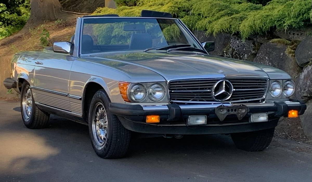 Mercedes-benz-380-sl-1984-silver
