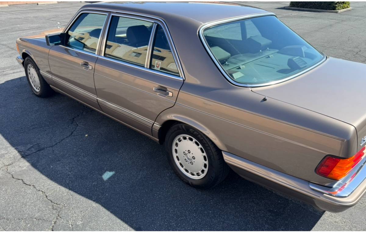 Mercedes-benz-420sel-1990-brown-1