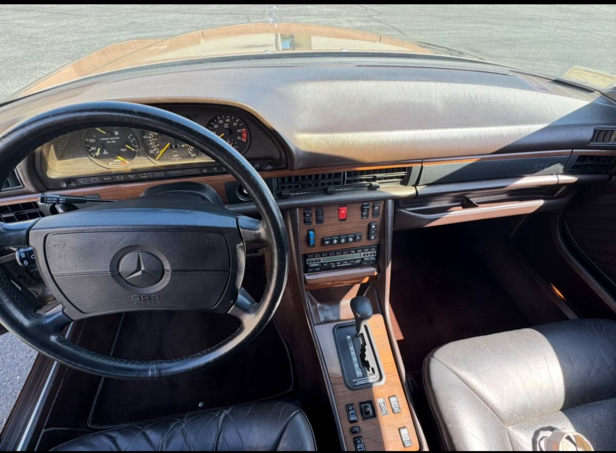 Mercedes-benz-420sel-1990-brown-10