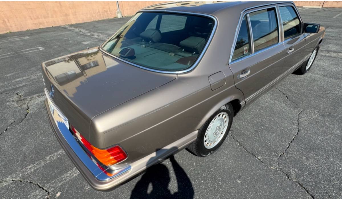 Mercedes-benz-420sel-1990-brown-2