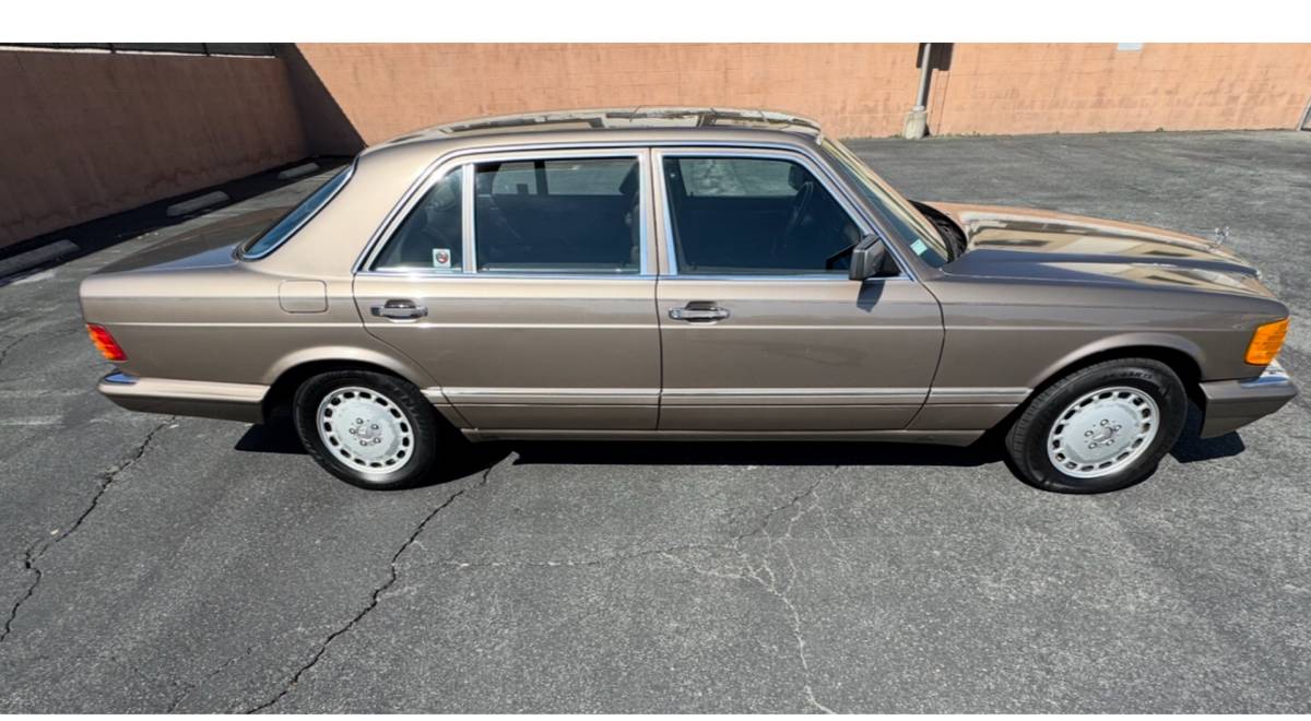 Mercedes-benz-420sel-1990-brown