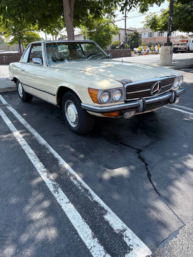 Mercedes-benz-450sl-1973-yellow-4