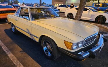 Mercedes-benz-450sl-1975-yellow-1