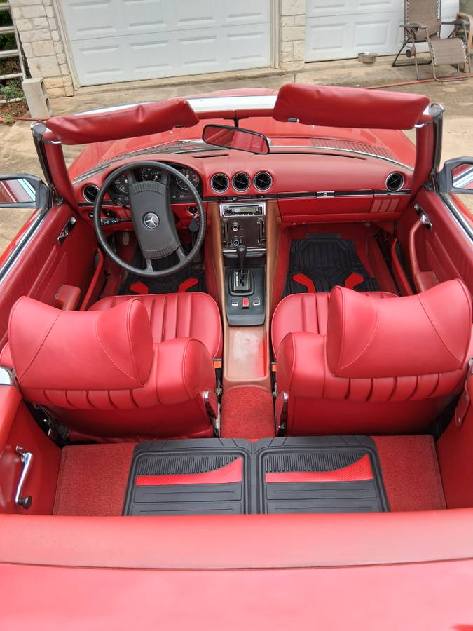 Mercedes-benz-450sl-1976-red