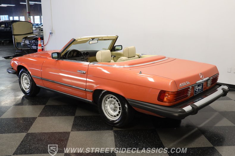 Mercedes-benz-450sl-1980-Inca-Red-Metallic-Beige-12