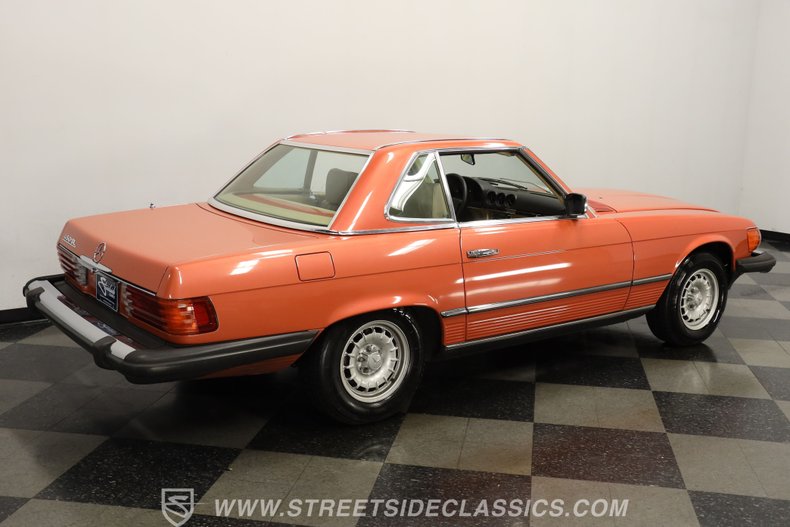 Mercedes-benz-450sl-1980-Inca-Red-Metallic-Beige-18