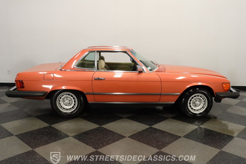 Mercedes-benz-450sl-1980-Inca-Red-Metallic-Beige-19