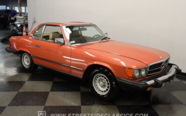 Mercedes-benz-450sl-1980-Inca-Red-Metallic-Beige-20