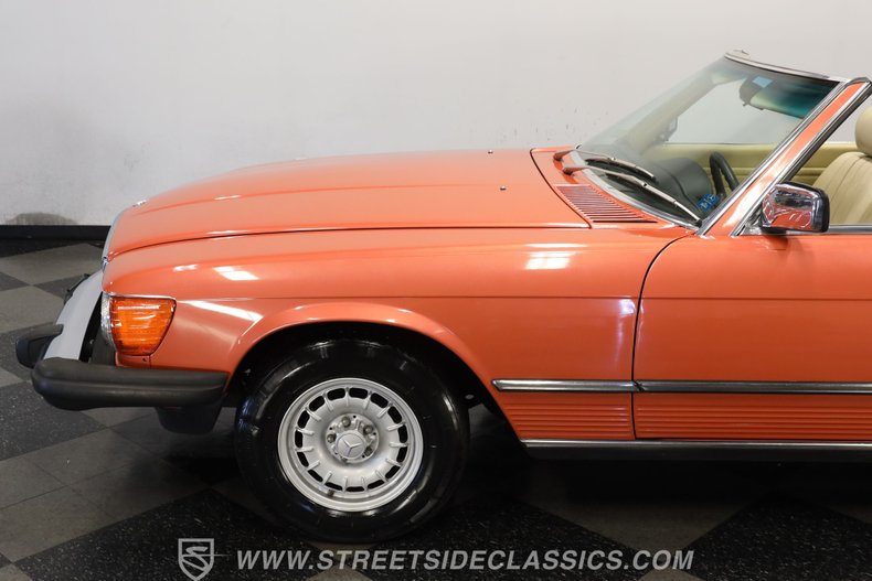 Mercedes-benz-450sl-1980-Inca-Red-Metallic-Beige-28