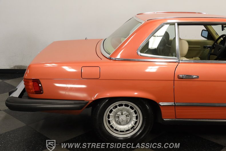 Mercedes-benz-450sl-1980-Inca-Red-Metallic-Beige-31