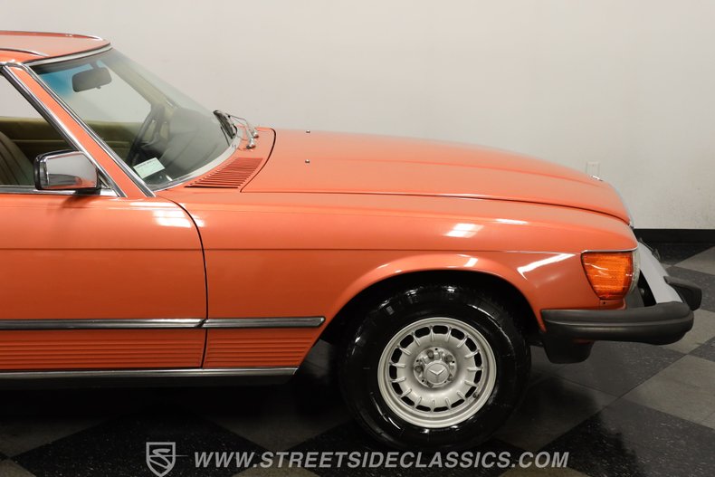 Mercedes-benz-450sl-1980-Inca-Red-Metallic-Beige-32