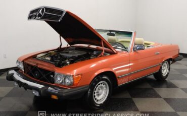 Mercedes-benz-450sl-1980-Inca-Red-Metallic-Beige-33