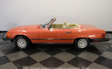 Mercedes-benz-450sl-1980-Inca-Red-Metallic-Beige