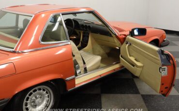 Mercedes-benz-450sl-1980-Inca-Red-Metallic-Beige-6