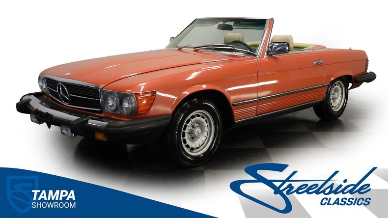 Mercedes-benz-450sl-1980-Inca-Red-Metallic-Beige-7